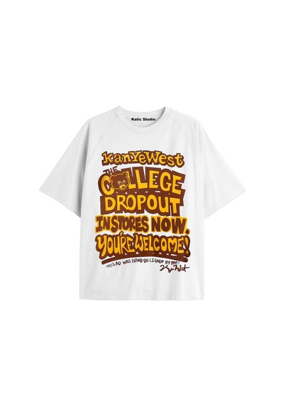 Kalic Studio Kanye West - T-shirt Beyazget92