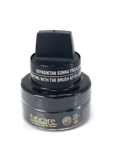 Fabcare 1001 Krem Deri Boya Cam Kavanoz 50 Ml-koyu Kahverengi - Unisex Koyu Kahverengi