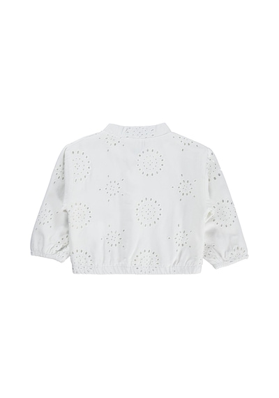 Civil Baby Fistolu Kanvas Oversize 6-18 Ay Ceket - Beyaz