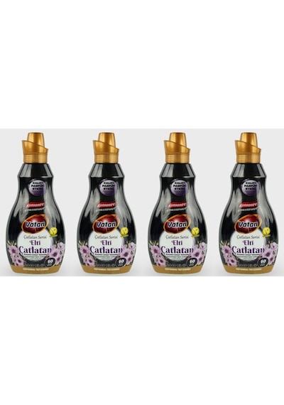 Vatan Elti Çatlatan Konsantre Yumuşatıcı 60 Yıkama 4 x 1440 ML