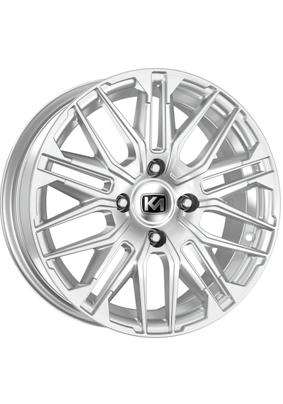 Peugeot Uyumlu Jant Km845 6x15 4x108 Et-25 65.1 Silver 4 Adet