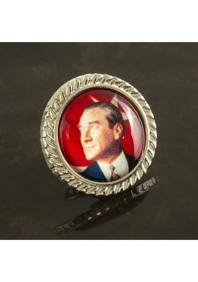 Atatürk Yaka Rozet Elk-bjtıeg Gümüş Rengi 58485714