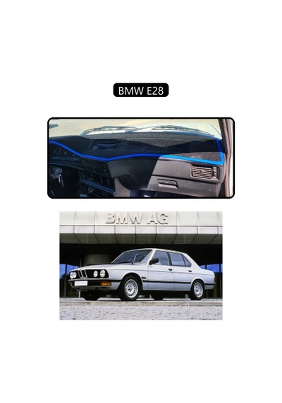 Bmw E28torpido Koruma Halısı Siyah Kenar