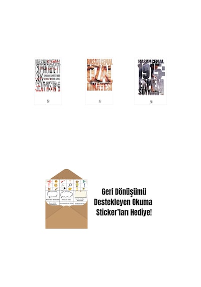 Cumhuriyet'i Çok Sevmiştim + Özal Hikâyesi + 1915: Ermeni Soykırımı + Okuma Sticker'ları