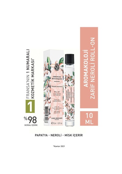 Yves Rocher Aromakoloji Konsantre Roll-on Parfüm - Zarif Neroli 10 Ml-43906 Diğer