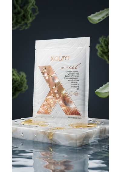 Xaura X-col Transdermal Kollajen Bandı Collagen Type 1-2, Hyaluronic Acid, Keratin