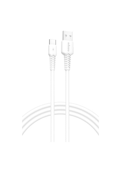 Onopo Android Xiaomi Uyumlu Type-c To Usb 3.4a Hızlı Şarj Ve Data Kablosu 1 Metre - Q7 Beyaz Smart Kablo Diğer