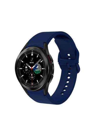 Samsung Uyumlu Galaxy Watch 4 44Mm Kordon Silikon Kordon