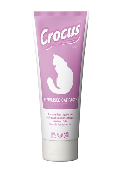 Crocus - 143 - Kedı Sterılısed Malt Macunu 100 Gram X - Aconcept - 2 Adet