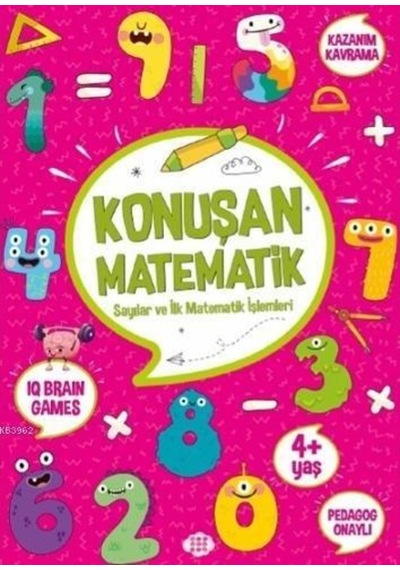Dokuz Yayınları Konuşan Matematik 4+ Yaş Sayılar ve Ilk Matema