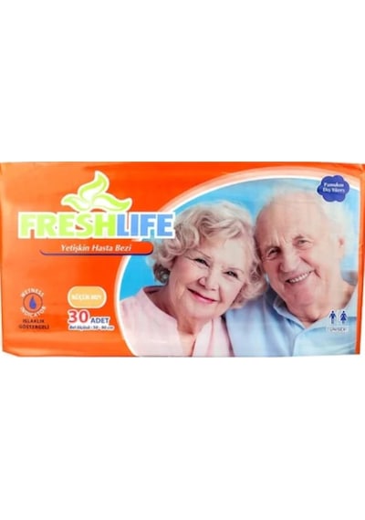 Freshlife Belbantlı Hasta Bezi Küçük Boy S 30'Lu