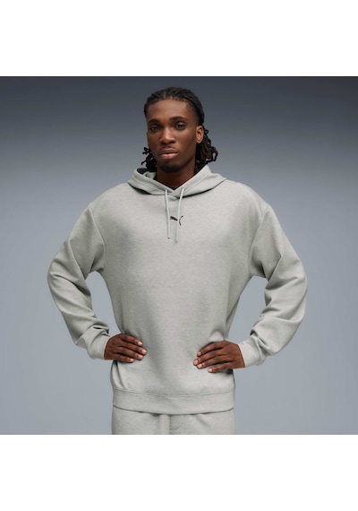 Puma Cloudspun Erkek Kapüşonlu Sweatshırt 527595 04 Gri