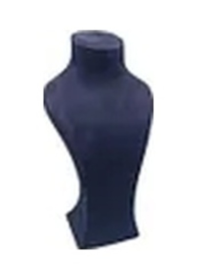 Lüx Model Sardunya Kumaş Lacivert Renk Boy 31 Cm Kolye Takı Sergileme Mankeni Çok Renkli