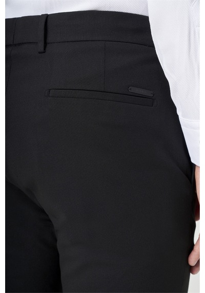 İmza Siyah Yan Cep Slim Fit Esnek Chino Pantolon 1003260154