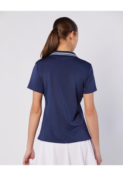 Kappa Elegance Polo Wmn Kadın Dark Tone Regular Polo Yaka Tişört