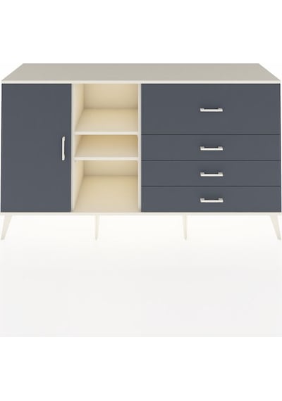 Kronos Konsol 4 Raflı 4 Çekmeceli Tek Kapaklı 176x59x99 Aytaşı-a Aytaşı-antrasit Kronos Konsol 4 Raflı 4 Çekmeceli Tek Kapaklı 176x59x99 Aytaşı-a Aytaşı-antrasit