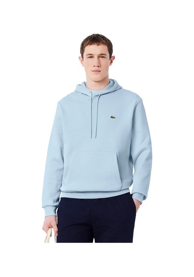 Lacoste Men's Hooded Golf Sweatshirt Kapüşonlu Pamuklu Erkek Sweatshirt Mavi