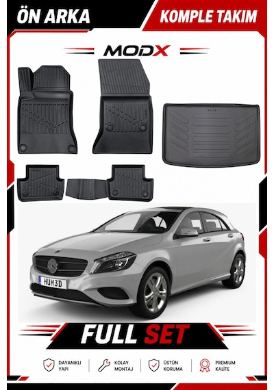 Kia Ev3 2025 Model 5d Havuzlu Paspas + 3d Üst Bagaj Havuzu Seti Premıum A+