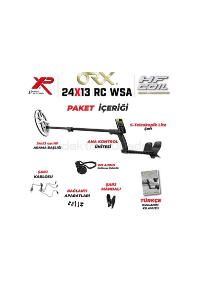 Orx 24x13cm Hf Elips Başlık,ana Kontrol Ünitesi Rc , Wsaudıo Kulaklık - Full Paket