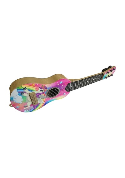 6 Telli Oyuncak Çocuk Gitarı Ispanyol Gitar 50 Cm Ünic