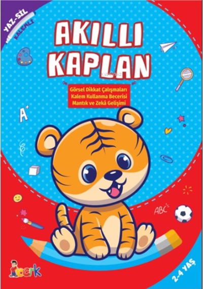 Bıcırık Yayınları Akıllı Kaplan Yaz Sil Kalemli