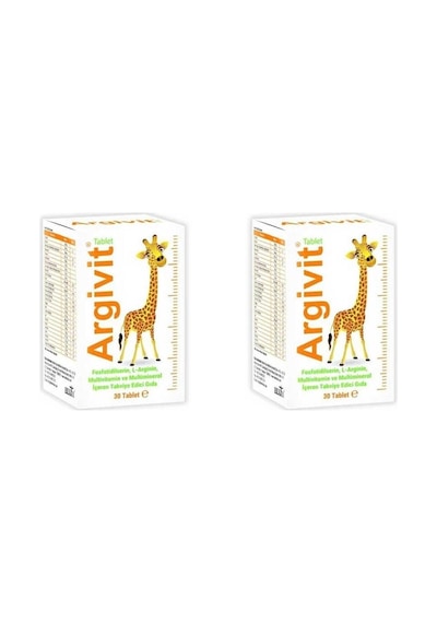 Argivit 30 Tablet Multivitamin 2'li Paket