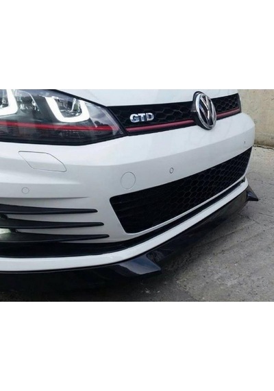 Volkswagen Golf 7 R-line Ön Lip Plastik Boyasız
