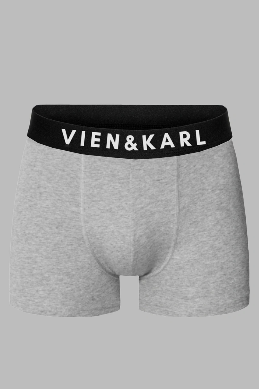 Vien&Karl Erkek Premium Kutuda 3 Boxer Siyah/gri/lacivert 4 Bambu Çorap Se 6'lı Bxcrp-syh-gr-lv