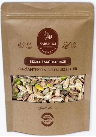 Kabuk İçi Kuruyemiş Boz İç Antep Fıstığı Tane 500 G