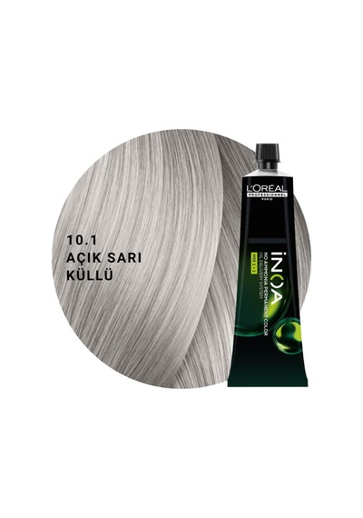 L Oréal Professionnel Inoa Saç Boyası 60gr - 10.1 Açık Sarı Küllü