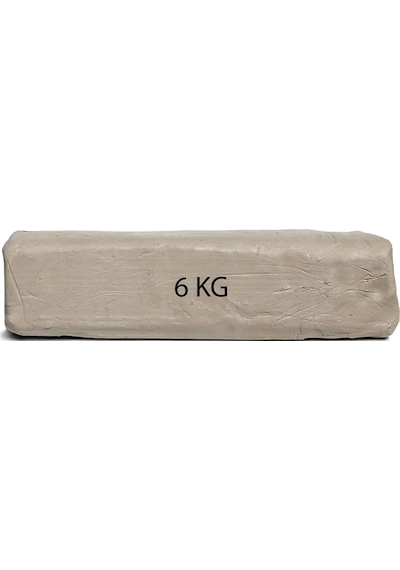 Beyaz Seramik Hamuru 6 Kg Kil Seramik Çamuru