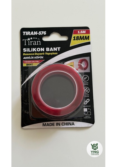 Çift Taraflı Silikon Bant Basınca Duyarlı Yapışkan Akrilik Köpük