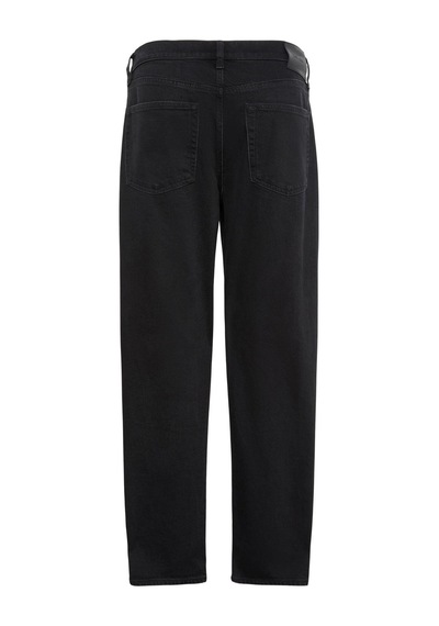 Calvin Klein Erkek Slim Straight Wall Street Siyah Jean-13476 Siyah