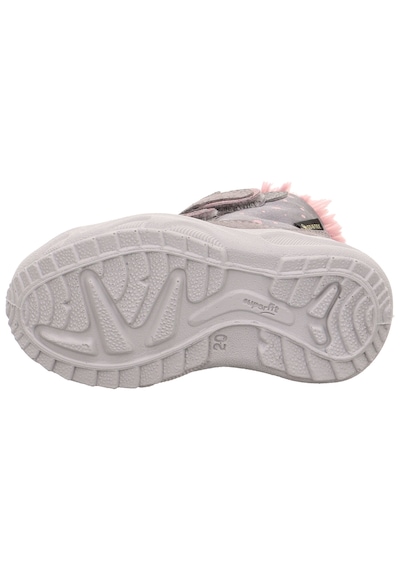 Superfit 1-009226 Glacier Çocuk Gri Gore-tex Bot Gri - Pembe