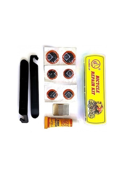Kısa Alüminyum Pompa + Levyeli Mini Yama Seti