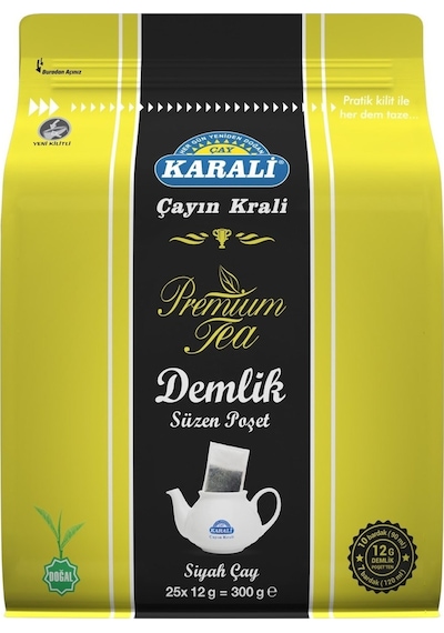 Karali Premium Demlik Poşet 25 Li 12 Gr