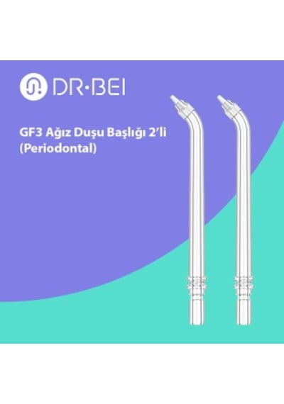 Gf3 Ağız Duşu Başlığı 2'li Periodontal Uyumlu GF3