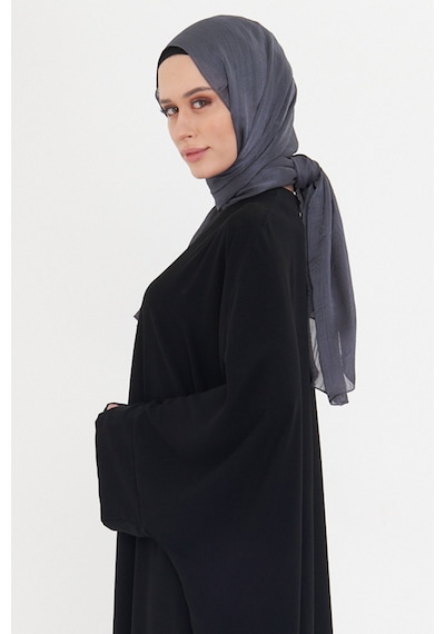 Hürrem Bone Antrasit Düz Klasik Şal Turlu Polyester Lüx Janjan 202126 25 Antrasit