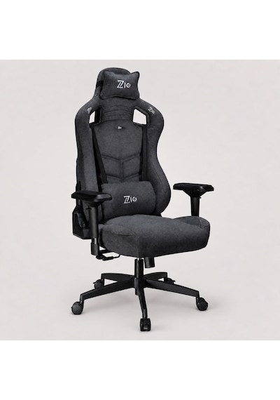 Gaming Venom Fabric Premium Oyuncu Koltuğu Ve Çalışma Sandalyesi, Air Flow Keten Kumaş, Oturak Ve Sırtta Visco Sünger, 4d Kolçak, 160 Yatış Çok Renkli