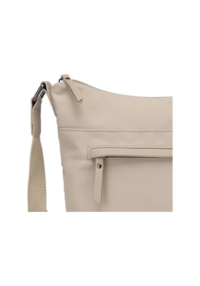 Smart Bags Twill Dimi Kumaş Postacı Kadın Çantası 3327 Bej