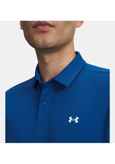 Under Armour T2g Pique Polo Erkek T-shirt-31766 Koyu Mavi