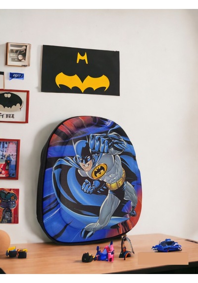 3d Kabartmalı Batman Anaokulu Kreş Ve Günlük Kullanım Çantası Sır