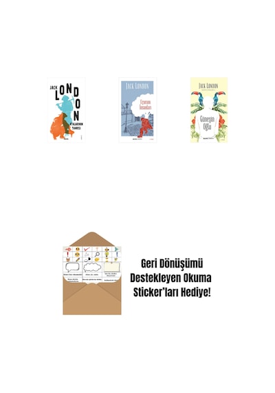 Atalarının Tanrısı + Uçurum İnsanları + Güneşin Oğlu + Okuma Sticker'ları