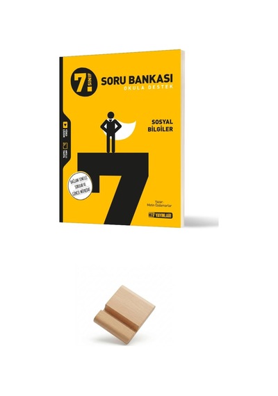 Hız 7. Sınıf Maarif Sosyal Bilgiler Soru Bankası Ve Telefon Standı