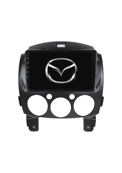 Mazda Mazda 2 Araç Multimedya Android Ekran Carplay Navigasyon Double Teyp 4+64 9" 08-12 Black Blueway