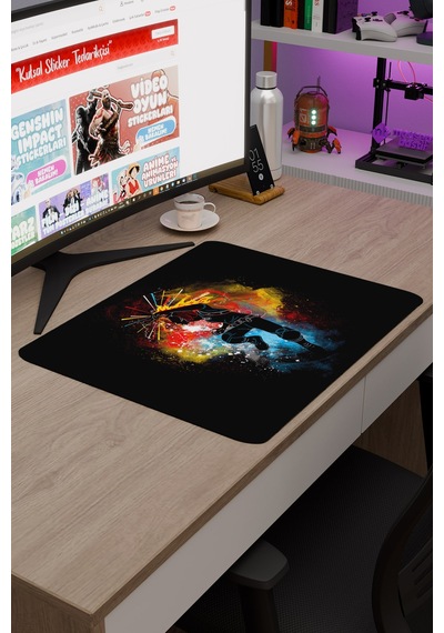 Shoto Todoroki Anime V5 - 48x40 Xl Gaming Kauçuk Kaymaz Taban Mouse Pad Fare Altlığı