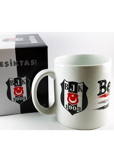 Beşiktaş Kupa Bardak - Kutusunda