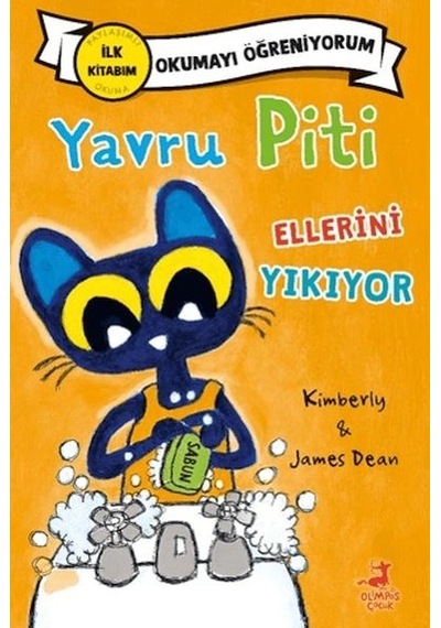 Yavru Piti Ellerini Yıkıyor