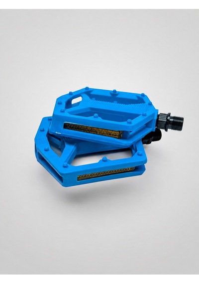 Heugers Drox Mx555 Kompozit Platform Pedal 111x106mm - Mavı