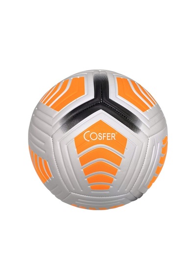 Delux Serisi Cosfer Cfg-fty Futbol Topu 4 Astar Suni Deri No:5 Turuncu Saha Oyunu Hediye Spor